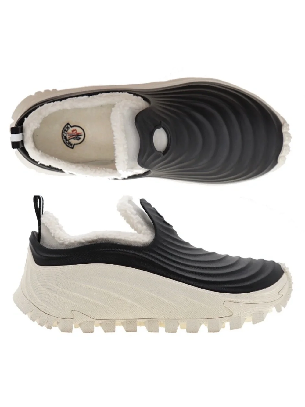 Moncler Men Acqua Rain Boots Shoes Sneakers Size 10 US New